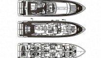 Motor yacht LADY CHATTERLEY -  Layout